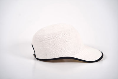 BASEBALL CAP - WHITE - ETRA FINO