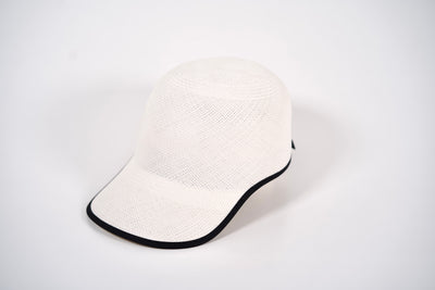 BASEBALL CAP - WHITE - ETRA FINO